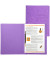 Schnellhefter 39998E, A4, violett, Karton, 355g, Vorderdeckel opak
