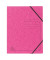 Eckspannmappe 555420E, A4 rosa Karton 355g
