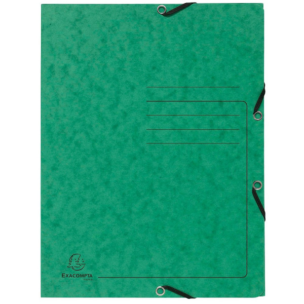 3130632554033 - Eckspannmappe 55403E A4 grün Karton 355g mit 3 Einschlagklappen 3130632554033 25 Stück 3130632554033 - Eckspannmappe 55403E A4 grün Karton 355g mit 3 Einschlagklappen 3130632554033 25 Stück