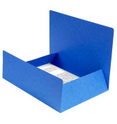 Heftbox 56407E, A4 blau, Karton 355g