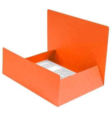 Heftbox 56409E, A4 orange, Karton 355g
