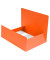 Heftbox 56409E, A4 orange, Karton 355g
