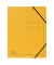 Eckspannmappe 555419E, A4 gelb Karton 355g, f&uuml;r ca. 200 Blatt