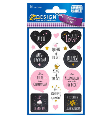 Aufkleber 56041 Liebevolle Designs