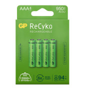 4 Akkus ReCyko+ Micro AAA 950 mAh