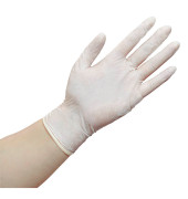 Einmalhandschuhe Medi-Inn White Grip 93076 transparent Größe M/8 Latex