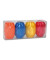 Geschenkband AMERICA 17726-099, 8mm x 20m, orange/blau/gelb/rot