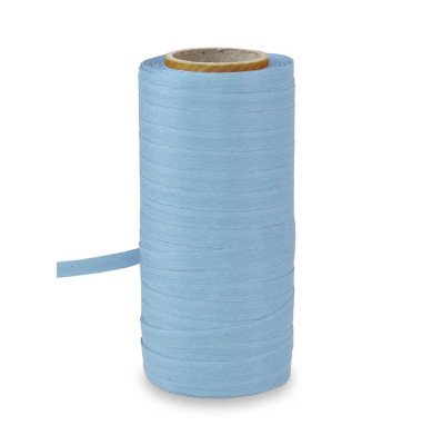 Geschenkband COTTONFIELD 85405-602, 5mm x 100m, hellblau Geschenkband COTTONFIELD 85405-602, 5mm x 100m, hellblau