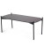 Beistelltisch MEET, 40cm (H), 100x50cm (BxT), rechteckig, schwarz / schwarz
