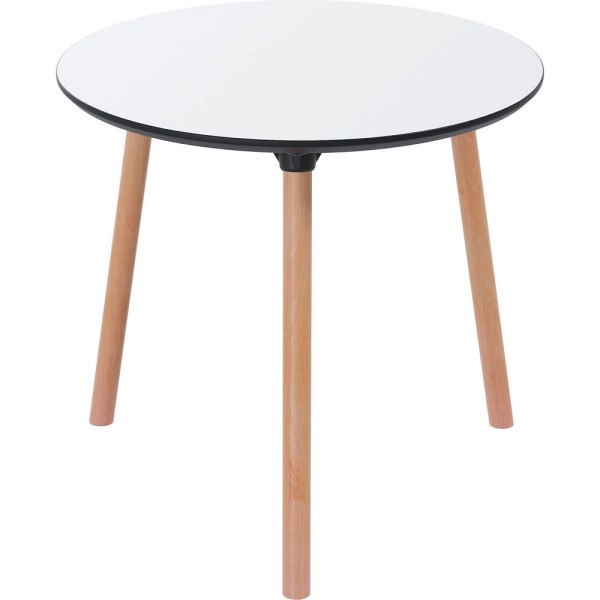 3660141226614 - Bistrotisch PALOMBA TRPR802313 75cm (H) 80x80cm (BxT) rund weiß   buche 3660141226614 PAPERFLOW