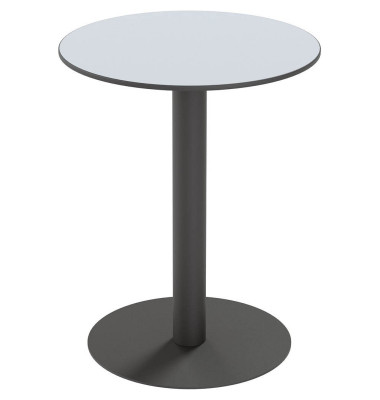Gartentisch CROSS grau rund