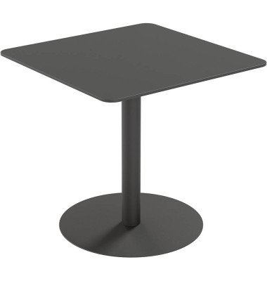 Gartentisch CROSS schwarz quadratisch