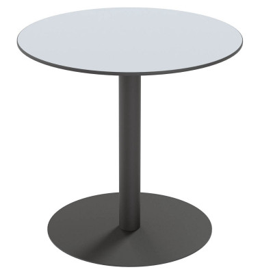 Gartentisch CROSS grau rund