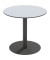 Gartentisch CROSS grau rund