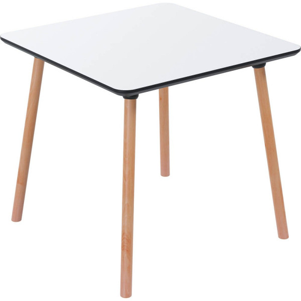 3660141226638 - Bistrotisch PALOMBA TRPC80X802313 75cm (H) 80x80cm (BxT) quadratisch weiß   buche 3660141226638 PAPERFLOW