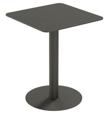 Gartentisch CROSS schwarz quadratisch