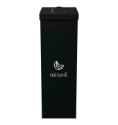 M&uuml;lleimer, 60 Liter, PolystyrolTragegriff Deckel Einsatz Griffrand