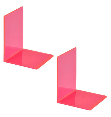 Buchstützen pink