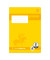 Schulheft 734010311 Premium, Lineatur 8f / rautiert mit weißem Rand, A5, 90g, gelb, 16 Blatt / 32 Seiten