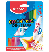 COLOR'PEPS Duo Stamp Filzstifte farbsortiert