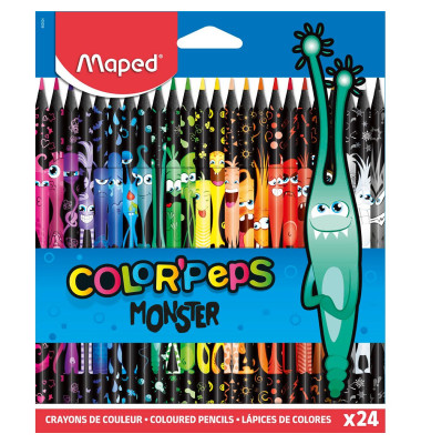 COLOUR'PEPS MONSTER Buntstifte farbsortiert