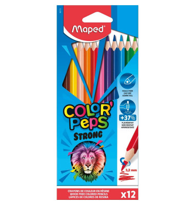 COLOR'PEPS STRONG Buntstifte farbsortiert COLOR'PEPS STRONG Buntstifte farbsortiert
