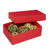M Geschenkboxen 1,1 l rot 17,0 x 11,0 x 6,0 cm