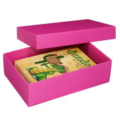 L Geschenkboxen 3,6 l pink 26,6 x 17,2 x 7,8 cm