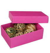 M Geschenkboxen 1,1 l pink 17,0 x 11,0 x 6,0 cm