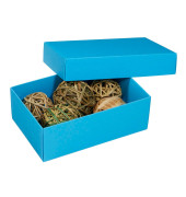 M Geschenkboxen 1,1 l blau 17,0 x 11,0 x 6,0 cm