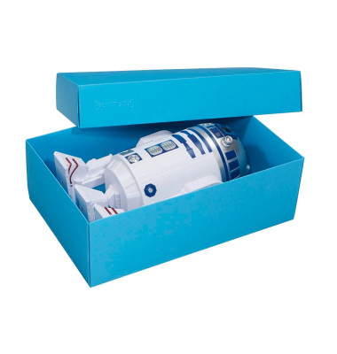 XL Geschenkboxen 8,6 l blau 34,0 x 22,0 x 11,5 cm