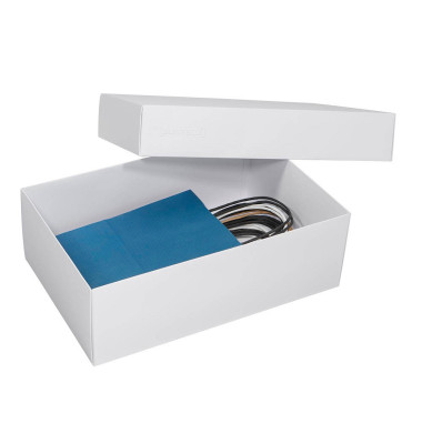 XL Geschenkboxen 8,6 l weiß 34,0 x 22,0 x 11,5 cm