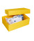XL Geschenkboxen 8,6 l gelb 34,0 x 22,0 x 11,5 cm