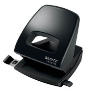 Bürolocher NeXXt Recycle 5003-00-95, schwarz, bis 3mm 30 Blatt, mit Anschlagschiene