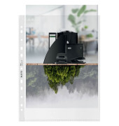 Prospekthüllen recycle 4021 4021-00-03 Standard, A4 klar genarbt, oben offen, 0,1mm