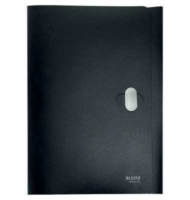 Heftbox Recycle 4622-00-95, A4 schwarz, 1,5cm F&uuml;llh&ouml;he, Polypropylen (PP)