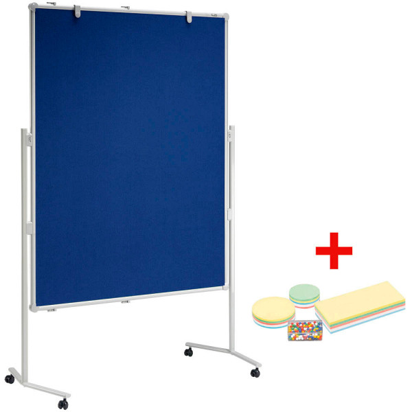 4002390059992 - AKTION MAUL Moderationswand MAULpro 1200 x 1500 cm blau + GRATIS Moderations-Starter-Set bestehend aus je 120 Moderationskarten Ø 95 cm Ø 135 cm 95 x 200 cm 200 Signal-Nadeln 4002390059992 - AKTION MAUL Moderationswand MAULpro 1200 x 1500 cm blau + GRATIS Moderations-Starter-Set bestehend aus je 120 Moderationskarten Ø 95 cm Ø 135 cm 95 x 200 cm 200 Signal-Nadeln