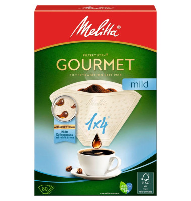 GOURMET 1x4 mild Kaffeefilter GOURMET 1x4 mild Kaffeefilter