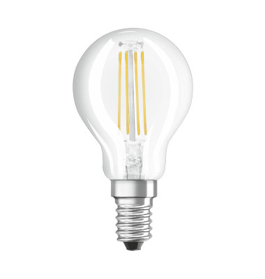 LED-Lampe LED RETROFIT CLASSIC P 40 E14 4 W klar