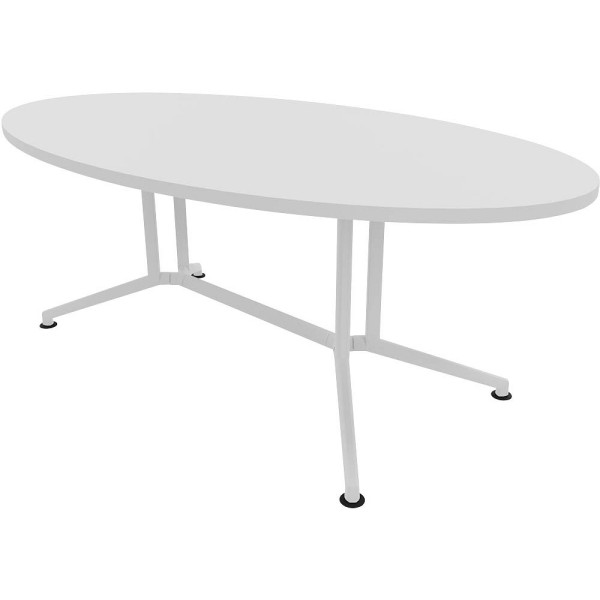 8029466141050 - Konferenztisch X2 X2ITO20 BA I 74cm (H) 200cmx110cm (BxT) oval weiß Weiß 8029466141050 Quadrifoglio 8029466141050 - Konferenztisch X2 X2ITO20 BA I 74cm (H) 200cmx110cm (BxT) oval weiß Weiß 8029466141050 Quadrifoglio