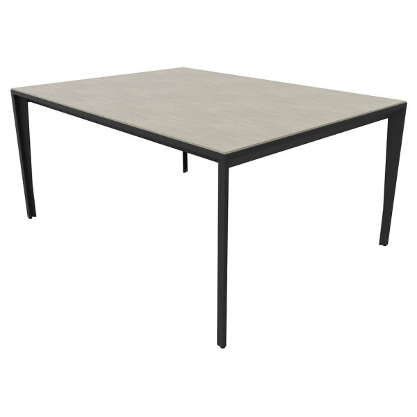 8058265539850 - Konferenztisch X5 X5LT116 CL R 75cm (H) 160cmx120cm (BxT) rechteckig beton   dunkelgrau 8058265539850 Quadrifoglio