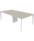 Konferenztisch X5 X5LT112+X5LT12A CL I, 75cm (H), 240x120cm (BxT), rechteckig, beton / weiß