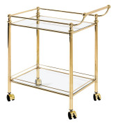 Servierwagen gold