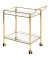 Servierwagen gold