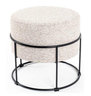 Hocker 22553, beigebraun, bis 85kg