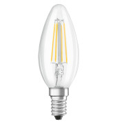 LED-Lampe LED RETROFIT CLASSIC B 40 E14 4 W klar