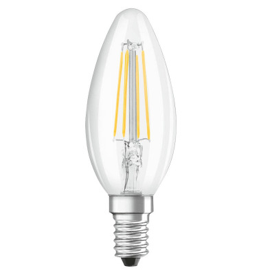 LED-Lampe LED RETROFIT CLASSIC B 40 E14 4 W klar
