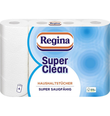 Küchenrollen Super Clean 284313 3-lagig weiß Rolle à 43 Blatt