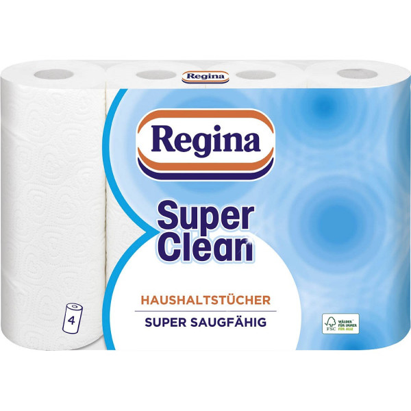 8004260264624 - Küchenrollen Super Clean 284313 3-lagig weiß Rolle à 43 Blatt 8004260264624 4 Rolle 8004260264624 - Küchenrollen Super Clean 284313 3-lagig weiß Rolle à 43 Blatt 8004260264624 4 Rolle