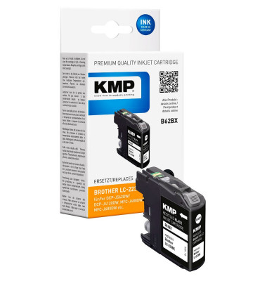 B62BX schwarz Tintenpatrone ersetzt brother LC-223BK